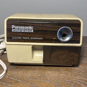 Panasonic Electric Pencil‎ Sharpener Auto Stop KP-110 Vintage